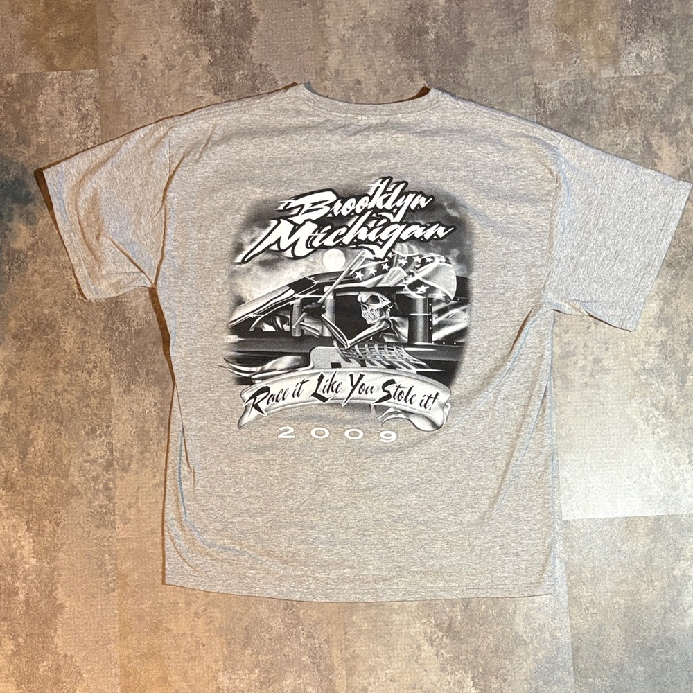 2009 Brooklyn Michigan Racing Tee-Shirt Men’s Large